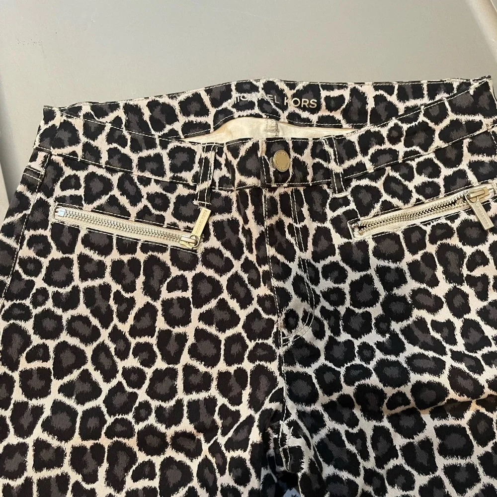 MK cheetah skinny pant - Picture 3 of 5